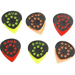 Pick with adhesive grip set of 36