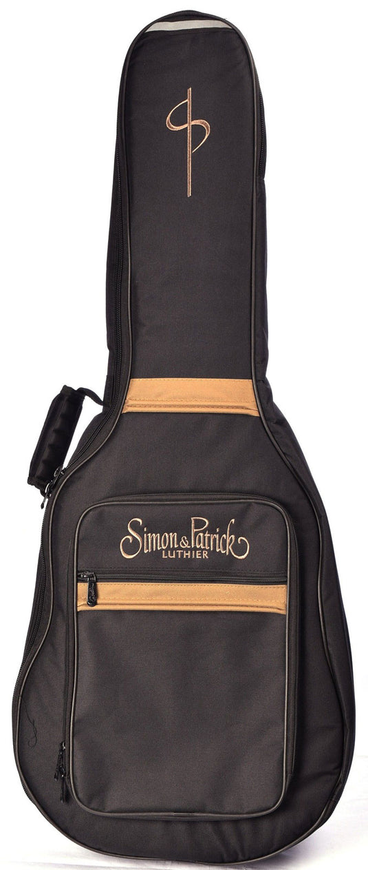 Étui pour guitare folk avec logo "S&P"