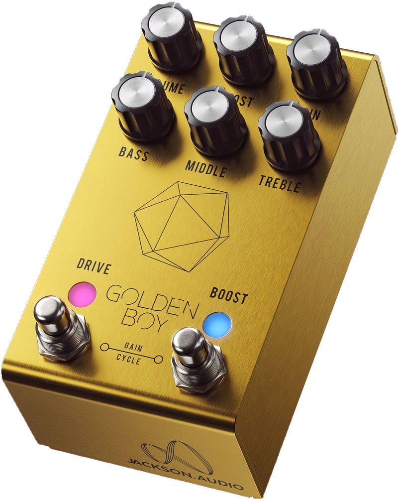 Load image into gallery viewer, JACKSON AUDIO / GOLDEN-BOY / Joey Landreth Signature Transparent Overdrive Pedal
