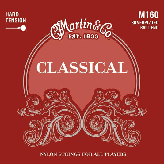 Nylon strings for classical guitar with support ball 