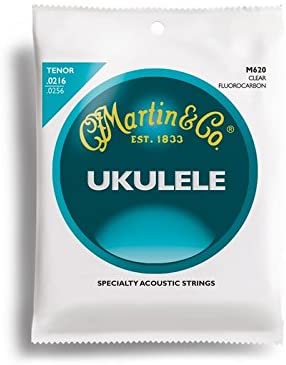 Martin M620 Fluorocarbon Ukulele Strings, Tenor