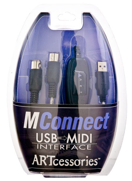 Midi in/out via USB cable