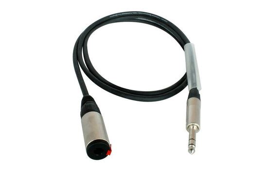 Extension cable for headphones or balanced cables