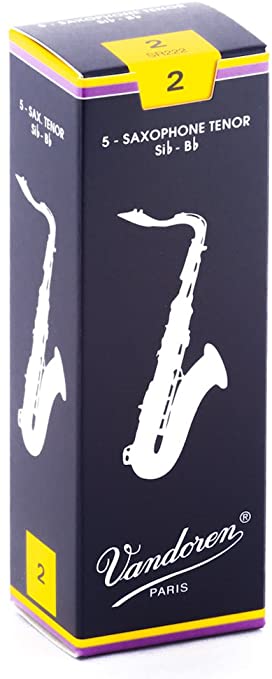 Tenor saxophone reeds - Traditional - Force 2 - (single)