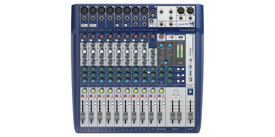 SOUNDCRAFT / SIGNATURE-12-US / 12 input console w/ fx