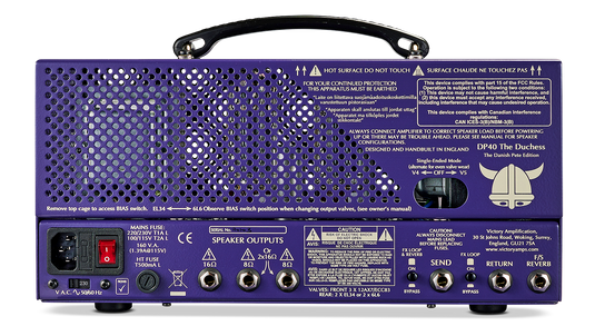 “V40 DP HEAD” 40W guitar amplifier