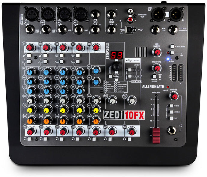 Hybrid Compact 4x4 USB Mixer with Effects