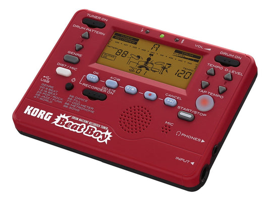 “BeatBoy” tuner and rhythm sequencer