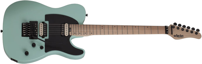 SCHECTER / 1273-SHC / Electric Guitar, “Sun Valley Super Shredder” model, 22X-Jumbo frets and Special Floyd Rose Nut – Sea Foam Green