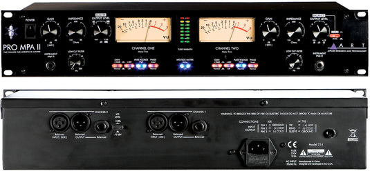 “MPA-II” 2-channel tube pre-amp