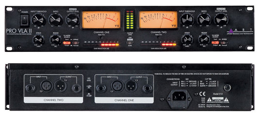 “Pro VLA II” 2-channel tube compressor