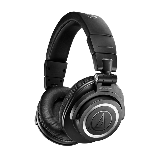 Professional wireless “Bluetooth” studio headphones with USB-C connection