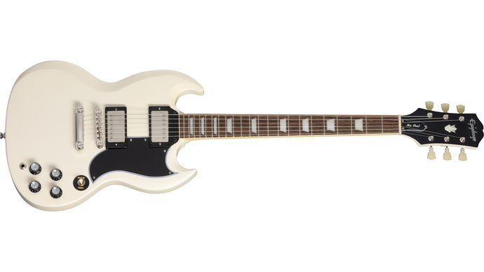 Electric Guitar, 1961 Les Paul SG Standard -Aged Classic White with Vintage Hardshell Case