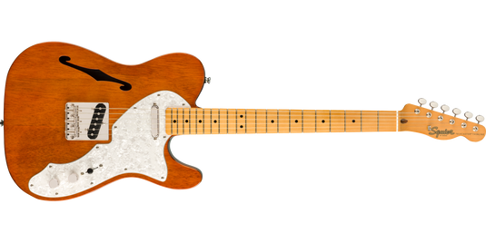 Guitare électrique,  ‘60 Telecaster Thinline classic vibe,touche érable, fini Natural, pas d’étui