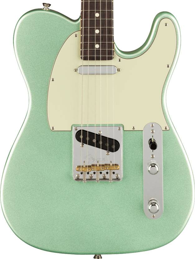 Load image into gallery viewer, Electric Guitar, &quot;American Professional II Telecaster&quot; - &quot;Mystic Surf Green&quot; with Deluxe Hard Case
