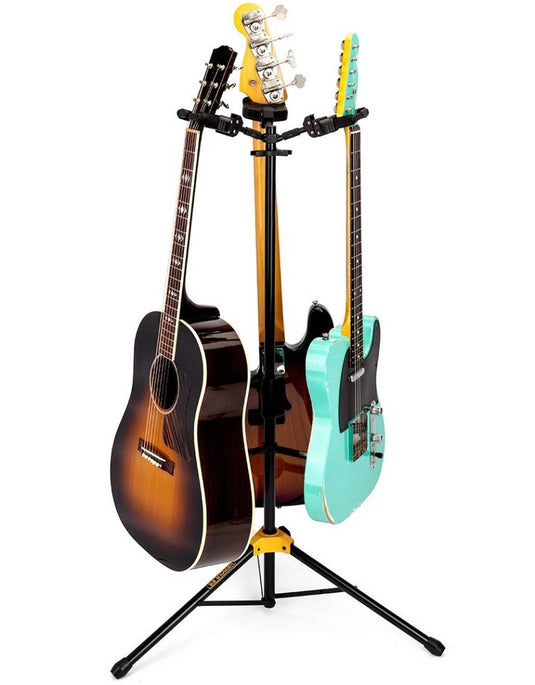 HERCULES / GS432B-PLUS / Triple Auto Grip System (AGS) Guitar Stand, Foldable