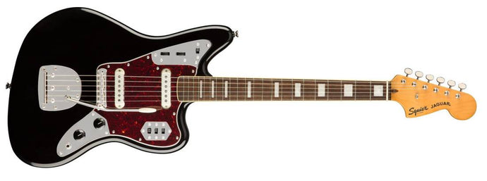 SQUIER / Jaguar Classic Vibe 70's, rosewood handle - Black