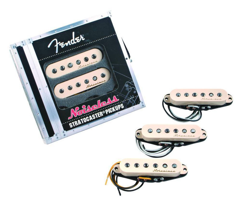 Load image into gallery viewer, Set of 3 Vintage Noiseless Stratocaster pickups
