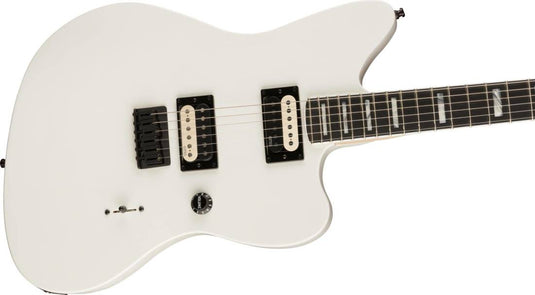 Guitare électrique, "Jazzmaster Signature Jim Root V4" avec touche en ébène - Blanc