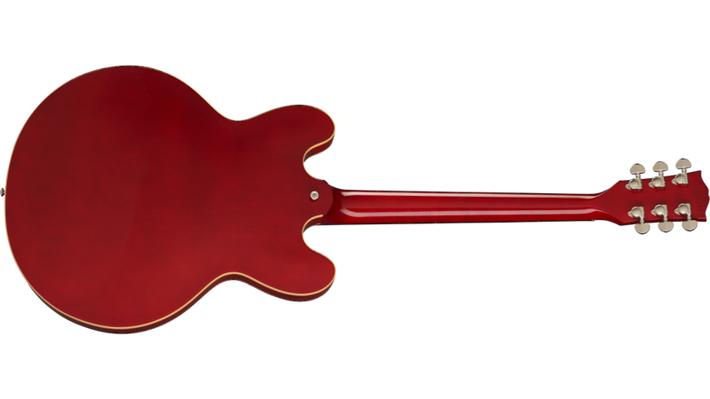 Chargez l&#39;image dans la visionneuse de la galerie, Guitare électrique, ES-335 Plaintop P-90 - Rouge vin
