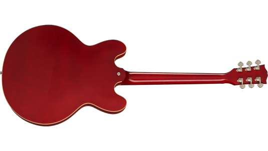 Electric Guitar, ES-335 Plaintop P-90 - Wine Red