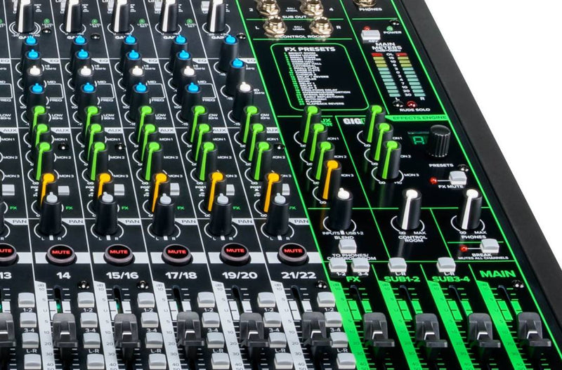 Load image into gallery viewer, ProFX22v3 Professional 22-Channel 4-Bus Effects Mixer with USB
