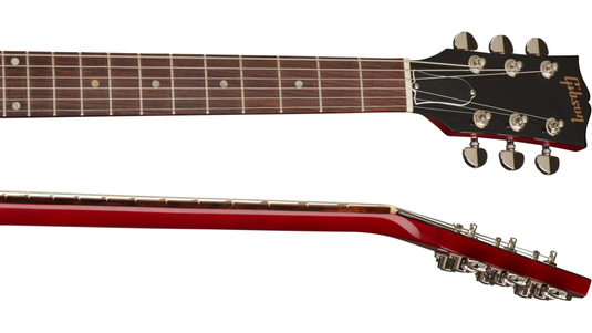 Guitare électrique, ES-335 Plaintop P-90 - Rouge vin