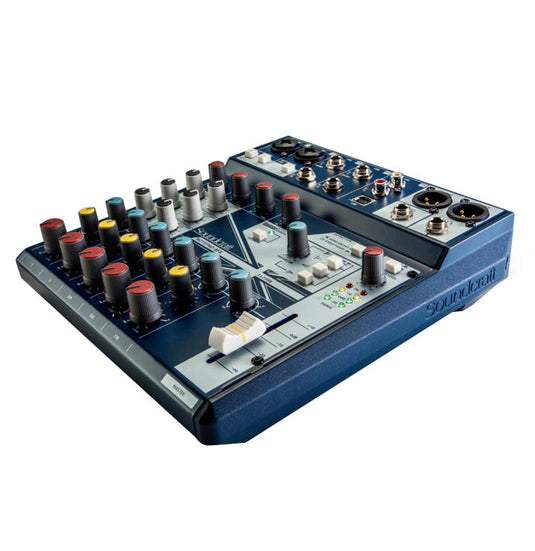 Console de mixage analogique petit format 8 canaux