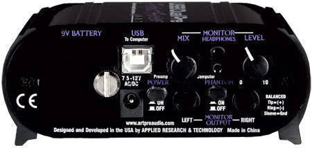 Préamplificateur et interface d'ordinateur double de la série USB Project