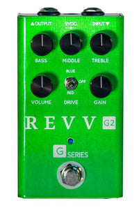 "G2" three-band EQ overdrive pedal