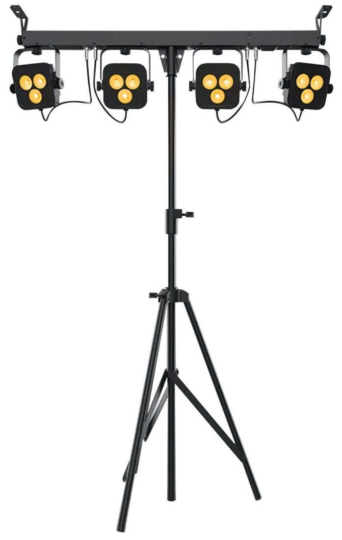 Load image into gallery viewer, 4Bar LT QuadBT Bluetooth Lighting System with Tripod, Bag and Footswitch
