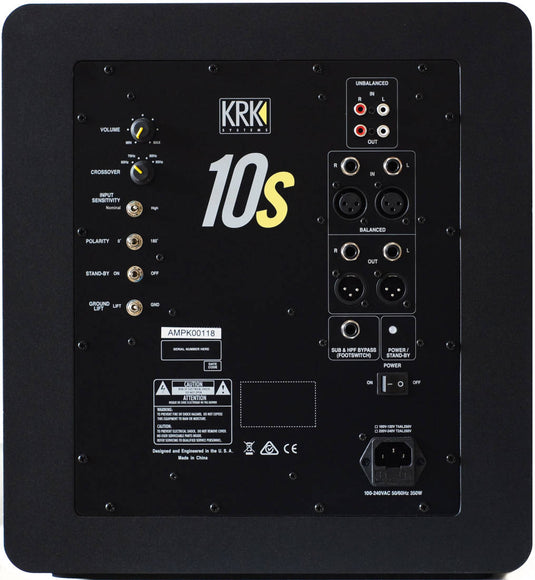 10-inch studio “Subwoofer” reference monitor