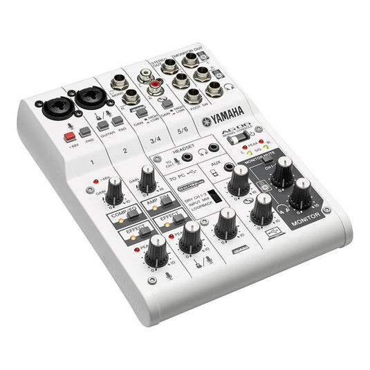 Versatile 6-channel USB mixer and audio interface