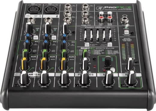 Professional mixer with 4-channel effects