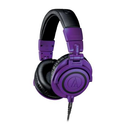 Load image into gallery viewer, Limited Edition ATH-M50xPB Professional Headphones - Purple/Black
