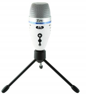 CAD-Audio/ZOE/USB Condenser Recording Microphone with Trakmix Headphone Output