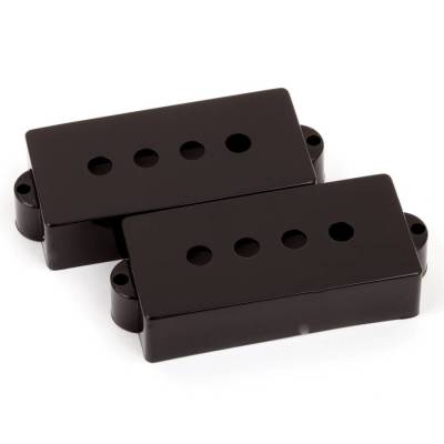 Vintage Precision Bass Pickup Covers - Black (2)