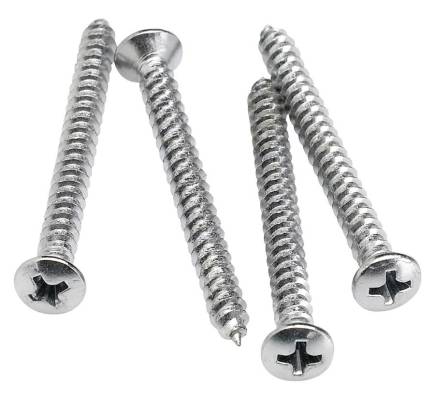 Handle fixing screw - Chrome (4)