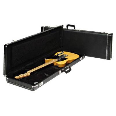 Multi-Fit Hard Case for Mustang/Jag-Stang/Cyclone - Standard Black with Black Acrylic Interior