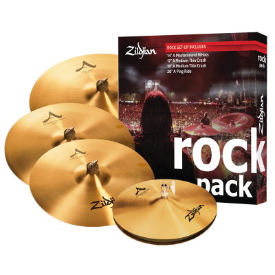 Rock cymbal set, A series