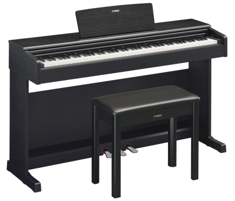 Arius YDP-144 Digital Piano with GHS Keyboard - Black