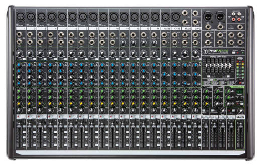 Professional mixer with effects 22 channels 4 buses with USB