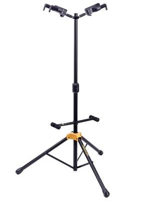 Double hanging guitar stand