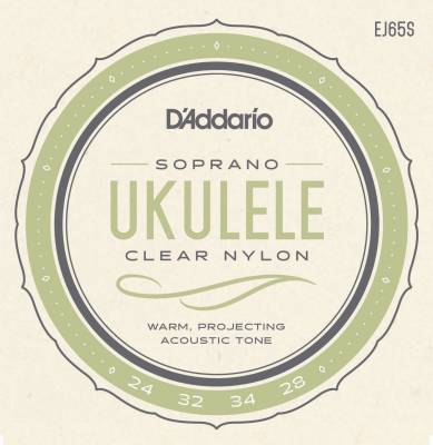 Cordes en nylon pour ukulélé soprano