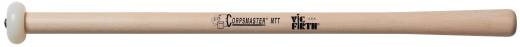 Corpsmaster Multi-Tenor Mallet - Extra-Hard Tapered Hickory Shaft