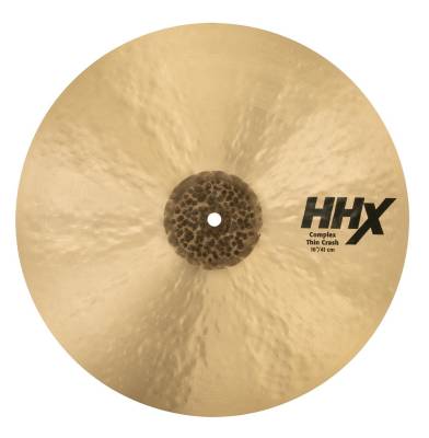 SABIAN / HHX / Complex Thin Crash 16 pouces