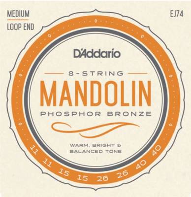 Phosphor Bronze Mandolin Strings Medium 11-40