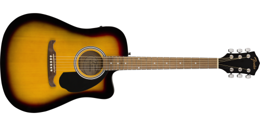 FA-125CE dreadnought acoustic/electric guitar - Sunburst