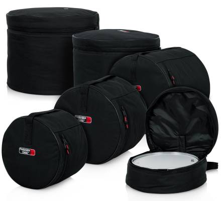 Fusion Padded Drum Kit Bag Set with 14x12'' FT