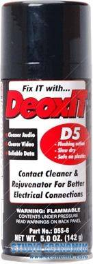 "DeoxIT" contact cleaner and rejuvenator